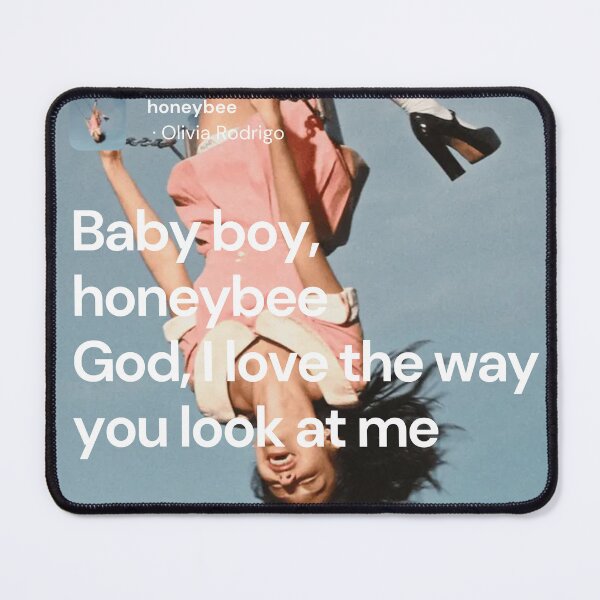 Item preview, Honeybee lyrics - Olivia Rodrigo designed and sold by Milkshake33.