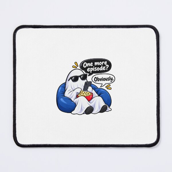 Item preview, One More Episode Funny Ghost Meme designed and sold by StickyDelights.