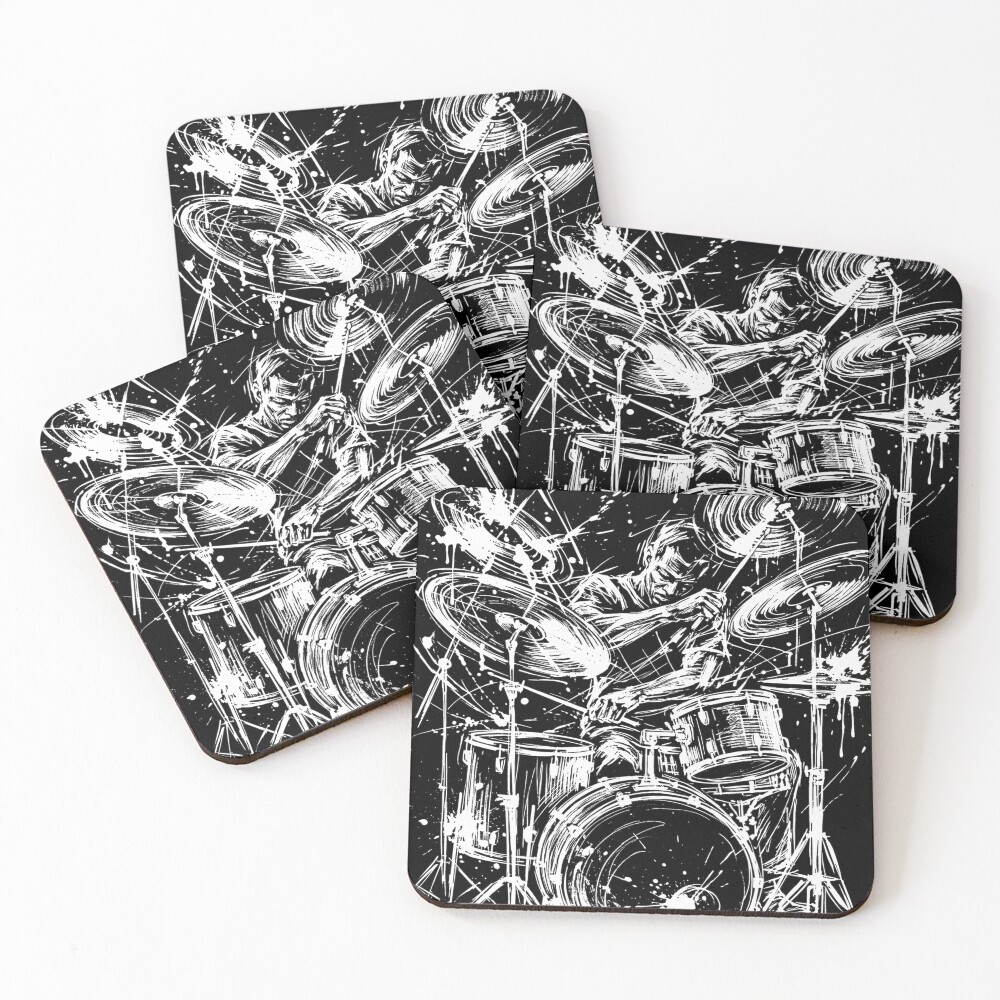 Item preview, Coasters (Set of 4) designed and sold by Visual-Elixir.