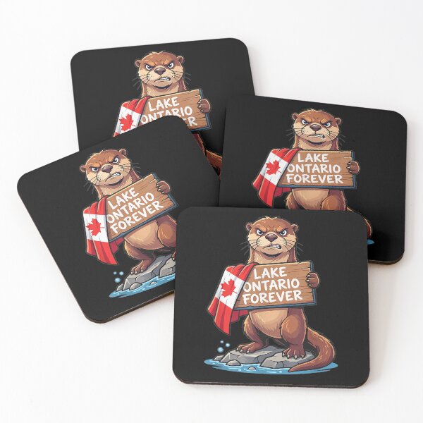 Item preview, Funny Otter Lake Ontario Forever Design designed and sold by MelBarrerahh.