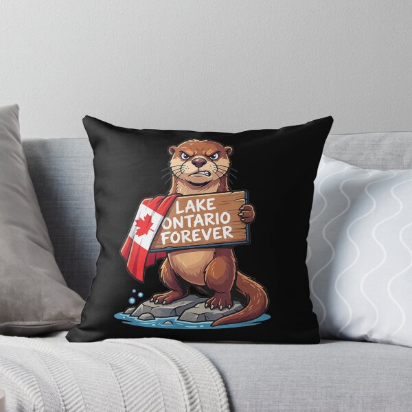 Item preview, Funny Otter Lake Ontario Forever Design designed and sold by MelBarrerahh.