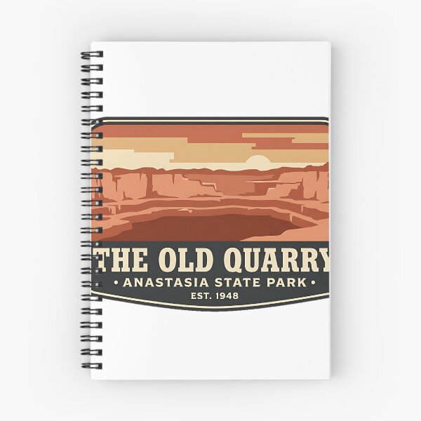 Item preview, Anastasia State Park Historic Coquina Quarry Sticker designed and sold by DetourDgn.
