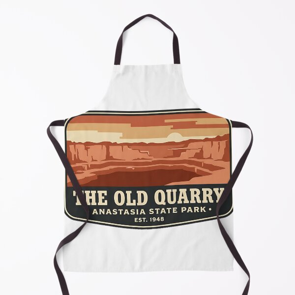 Item preview, Anastasia State Park Historic Coquina Quarry Sticker designed and sold by DetourDgn.