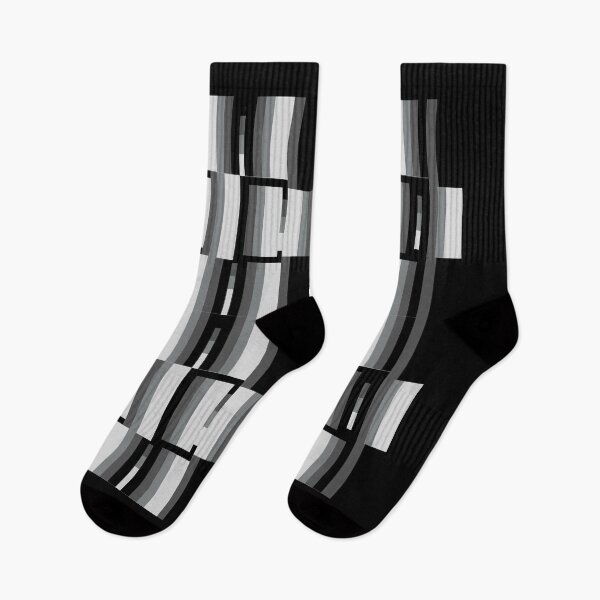 Item preview, Monochrome Geometric Urban Architecture Pattern designed and sold by PoeticRecipeST.