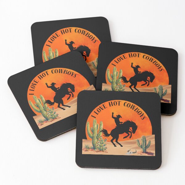 Item preview, I Love Hot Cowboys Country Style Graphic designed and sold by LiotasowaFlow.