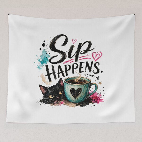 Item preview, Black Cat Sass designed and sold by Whimspired By Paxx.