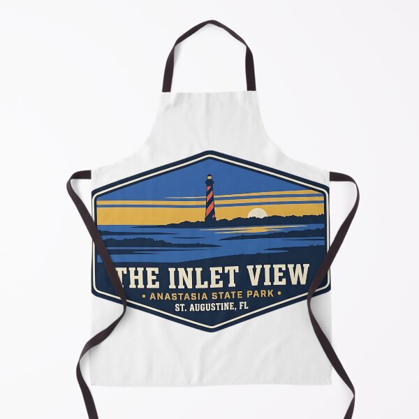 Item preview, Anastasia State Park Lighthouse Inlet View Sticker designed and sold by DetourDgn.