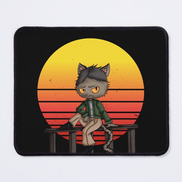 Item preview, Cat at sunset designed and sold by LizChibiArt.