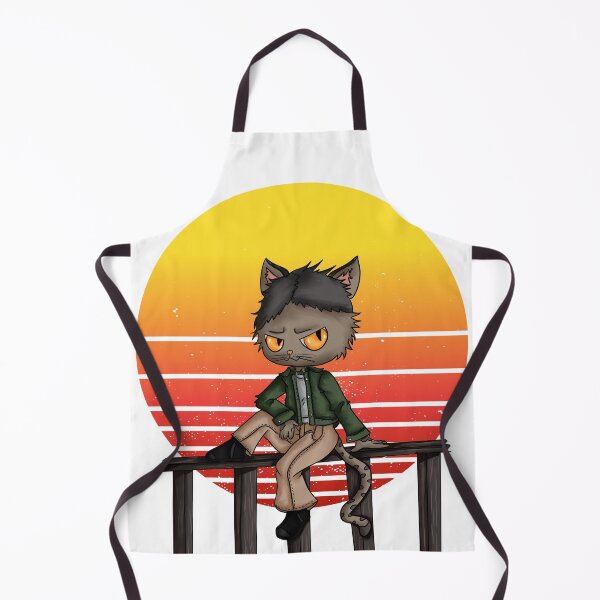 Item preview, Cat at sunset designed and sold by LizChibiArt.