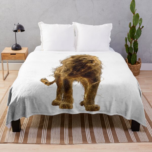 Item preview, Golden Majestic Lion King of the Savannah designed and sold by LC&LCPlatform.