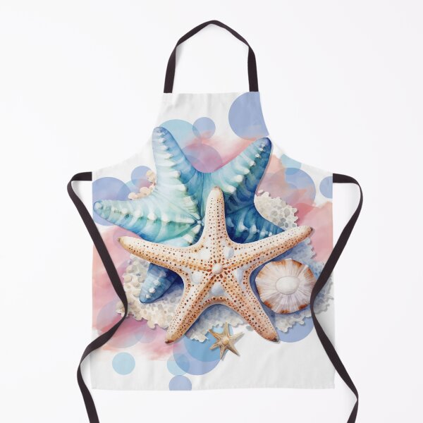 Item preview, Watercolor Starfish and Seashell Collection - Coastal Beach Art designed and sold by DonnaRaine.