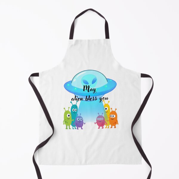 Item preview, May Alien Bless You Cute UFO and Funny Monsters Art designed and sold by NikBrin Prevail .