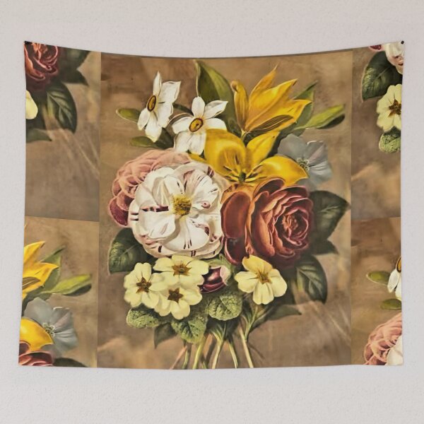 Item preview, Vintage Floral Harmony Bouquet designed and sold by Vintage-Lady65.