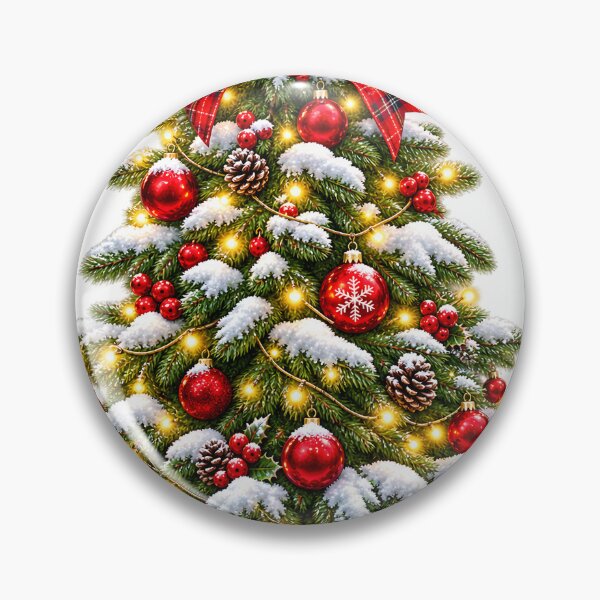 Item preview, Cozy Snowy Christmas Tree designed and sold by TinyWeird.