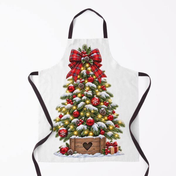 Item preview, Cozy Snowy Christmas Tree designed and sold by TinyWeird.