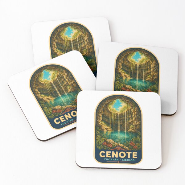 Item preview, Yucatán Cenote Mexico designed and sold by BeachWhisper.