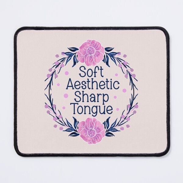 Item preview, Soft Aesthetic Sharp Tongue - Sassy Floral Wreath designed and sold by the-Z3nith.
