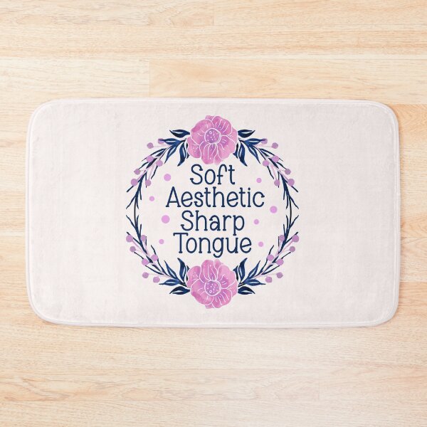 Item preview, Soft Aesthetic Sharp Tongue - Sassy Floral Wreath designed and sold by the-Z3nith.
