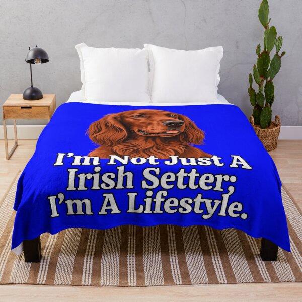 Item preview, I’m Not Just A Irish Setter; I’m A Lifestyle Dog Art Design designed and sold by fantasticdesign.
