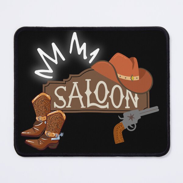 Item preview, I Love Hot Cowboys – Cool Cowboy Saloon Design designed and sold by LiotasowaFlow.