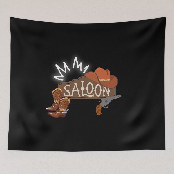 Item preview, I Love Hot Cowboys – Cool Cowboy Saloon Design designed and sold by LiotasowaFlow.