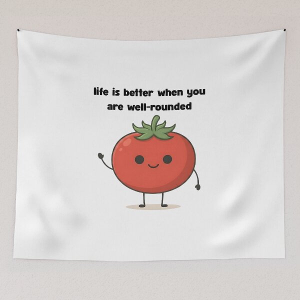 Item preview, cute well rounded tomato designed and sold by Rockveil Co..