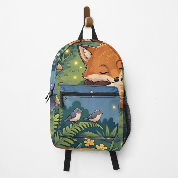Item preview, Sleeping Fox in Magical Forest Illustration designed and sold by Herodestroyer.