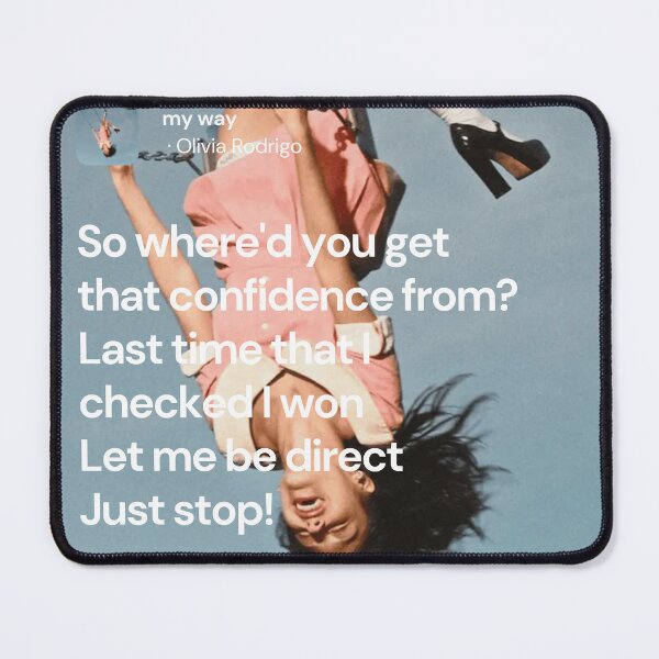 Item preview, My Way - Olivia Rodrigo designed and sold by Milkshake33.
