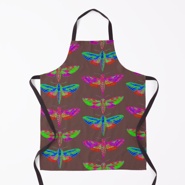 Item preview, Specimen 006 — Psychedelic Sphinx Moths — Sphingidae sp. designed and sold by DelamuraArt.