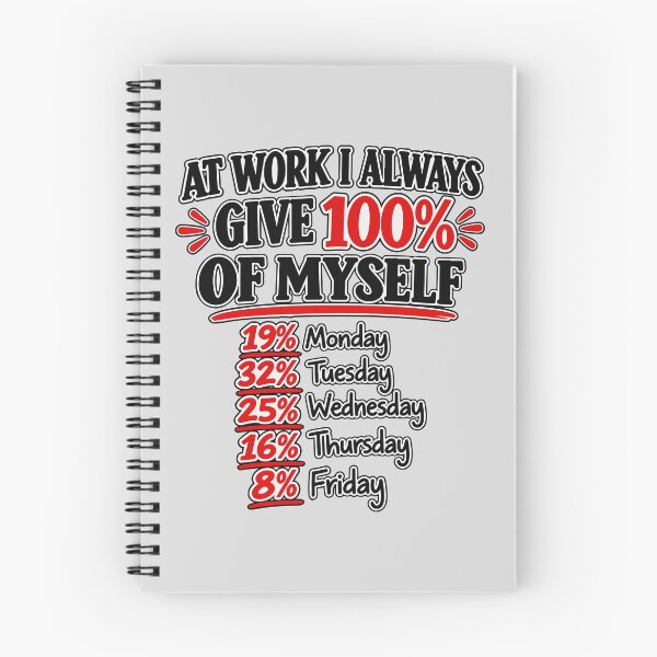 Item preview, At Work I Always Give 100% – Funny Work Humor designed and sold by Teedefy.
