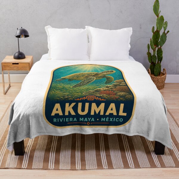 Item preview, Akumal Sea Turtle Riviera Maya designed and sold by BeachWhisper.