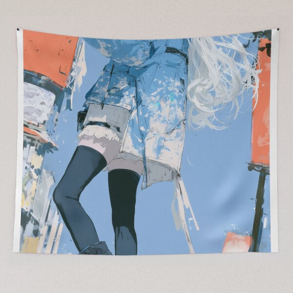 Item preview, The Girl Who Borrowed Winter Light designed and sold by oanaunciuleanu.