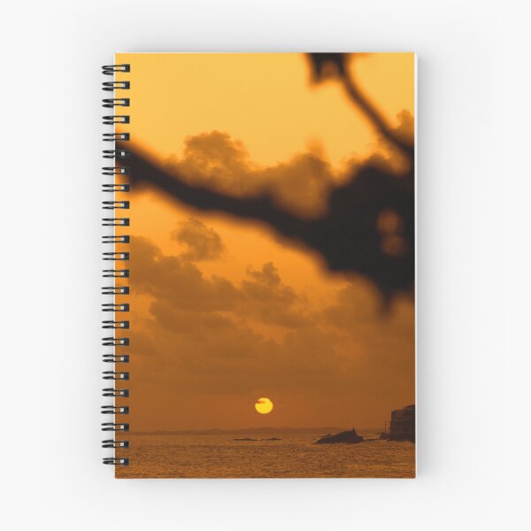 Item preview, Golden Sunset Over the Ocean Coast designed and sold by ThaCriações.