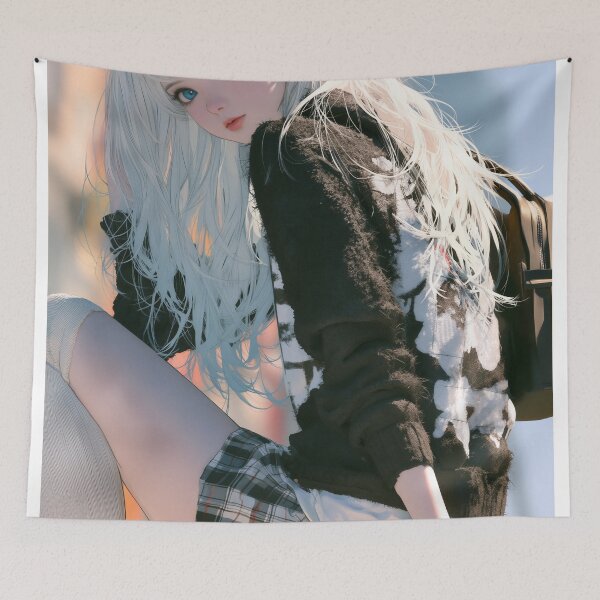 Item preview, The Girl Who Borrowed Winter Light designed and sold by oanaunciuleanu.