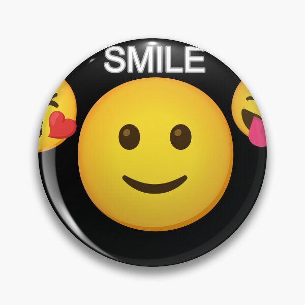 Item preview, Innocent smile emoji design  designed and sold by KRiMi1210.
