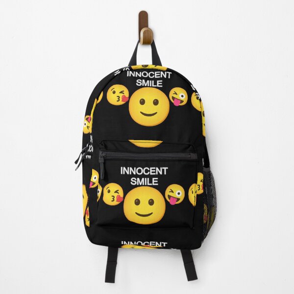 Item preview, Innocent smile emoji design designed and sold by KRiMi1210.