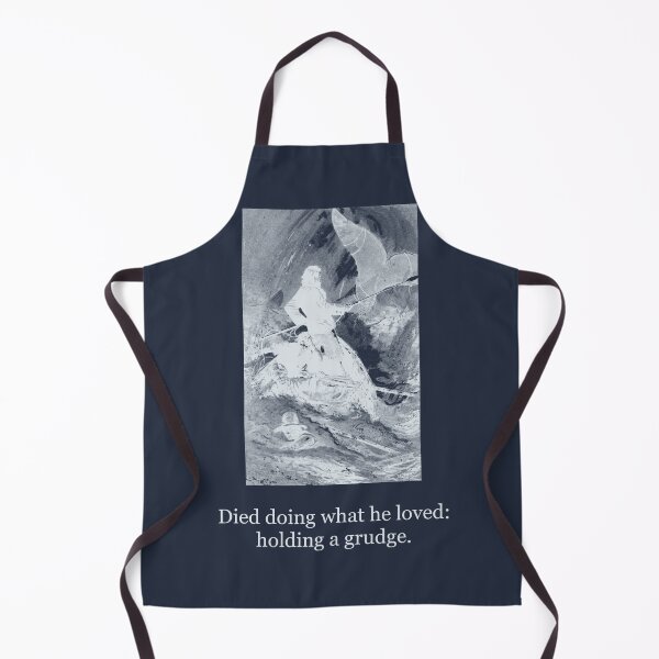 Item preview, Died Doing What He Loved: Holding a Grudge — Vintage Ahab Tee designed and sold by Core-E.
