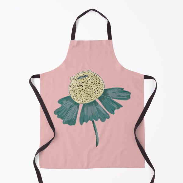 Item preview, Vintage Teal Echinacea Flower designed and sold by Navitaloves.