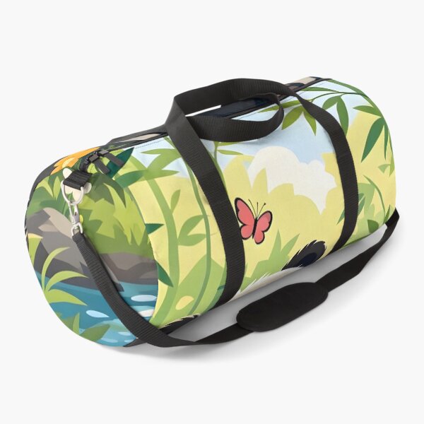 Item preview, Cute Panda in Bamboo Forest Illustration designed and sold by Herodestroyer.