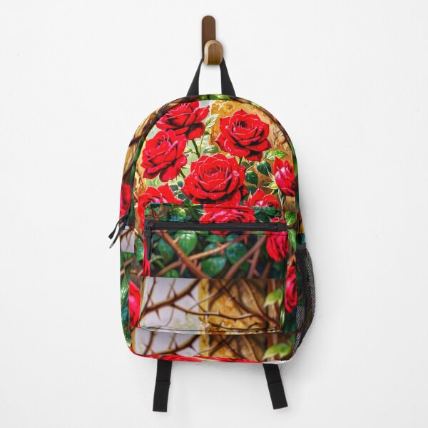 Item preview, Red Rose Acrylic Painting on Canvas designed and sold by The Empire Of Digital Art..