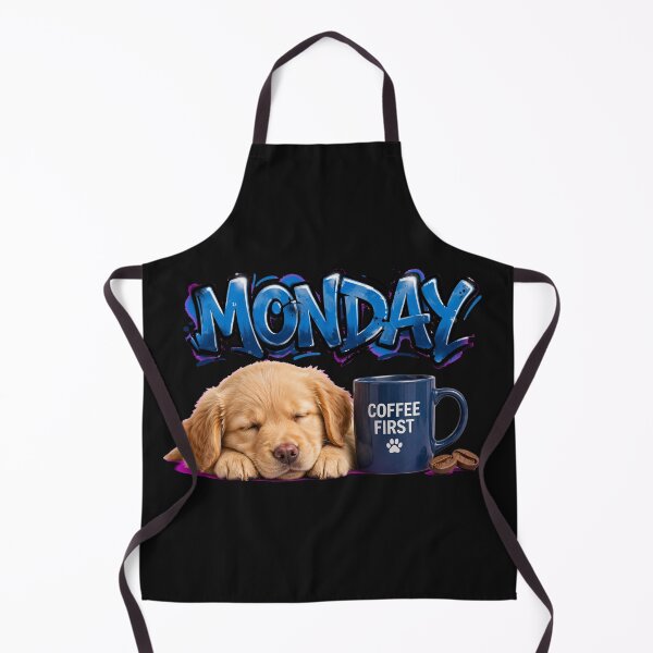 Item preview, Monday Graffiti Sleepy Puppy Coffee First designed and sold by Surviving Monday Club.