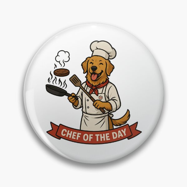 Item preview, Chef Of The Day Dog Funny designed and sold by Simo200.