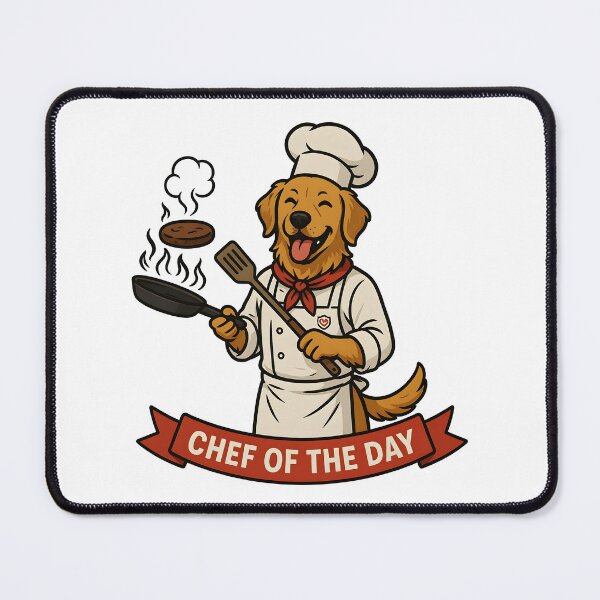 Item preview, Chef Of The Day Dog Funny designed and sold by Simo200.