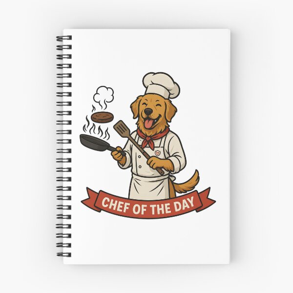 Item preview, Chef Of The Day Dog Funny designed and sold by Simo200.