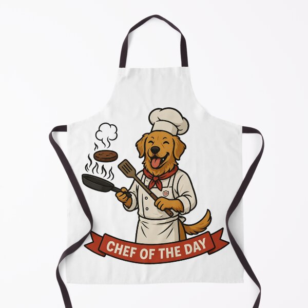 Item preview, Chef Of The Day Dog Funny designed and sold by Simo200.