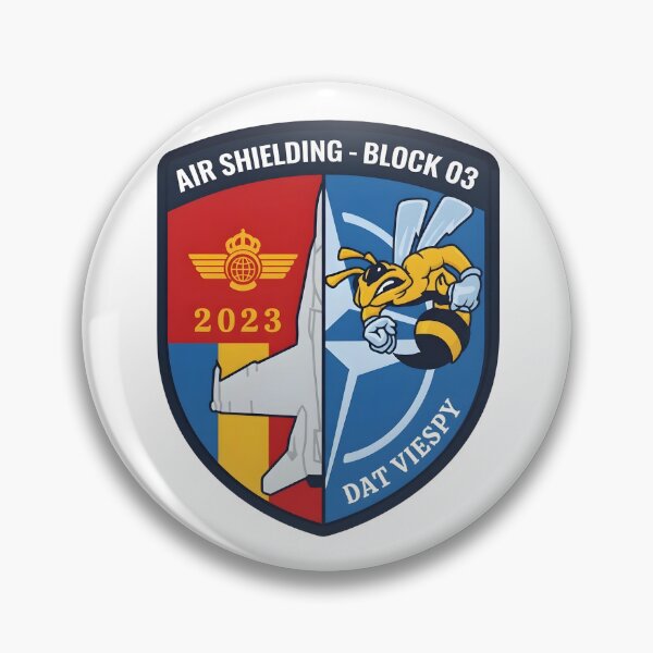Item preview, NATO Air Shielding Block 03 Spanish Air Force Dat Viespy 2023 Patch designed and sold by CharlieDesings.