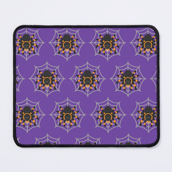 Item preview, Cute Spider and Web Halloween Seamless Pattern designed and sold by cutepid.
