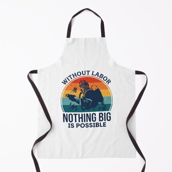 Item preview, Nothing Big Is Possible Shirt - Without Labor Industrial Badge Tee designed and sold by relso.