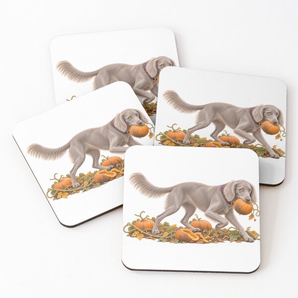 Item preview, Funny Weimaraner Autumn Gift designed and sold by HoldYourPoint.