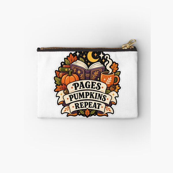 Item preview, Pages Pumpkins Repeat Cozy Fall Reader designed and sold by supertae.